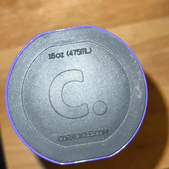 NWT Corkcicle Canteen Bottle 16 oz in Purple - Picture 10 of 10